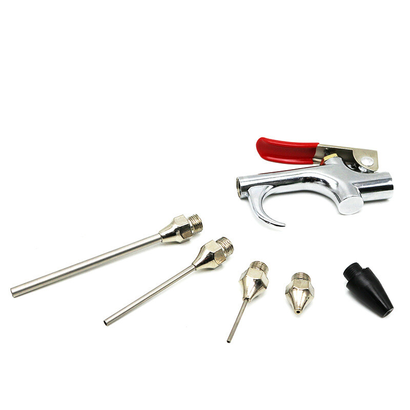 5PCS Air Tool Compressor Blow Gun Chuck Pneumatic Accessory Kits