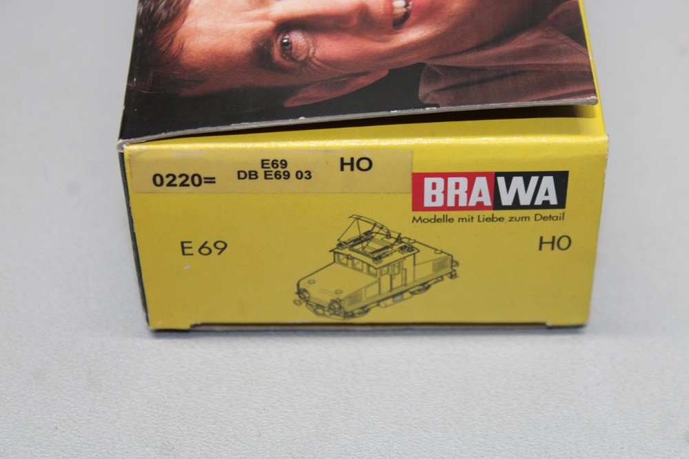 BRAWA Empty Cardboard 0220 Romualdo Series Br E69 DB H0 Scale