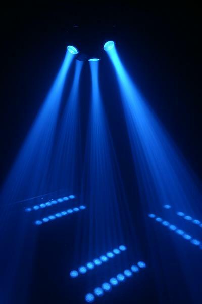 LAM-40195 Pentux high power LED Beam effect