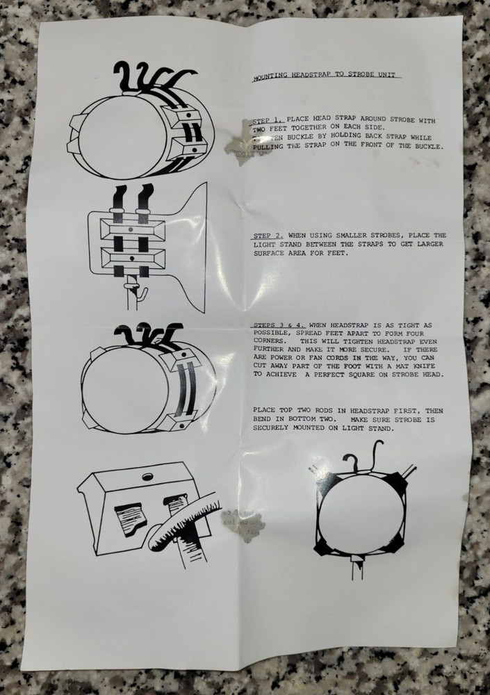 NEW - Photoflex LiteDome Headstrap Head Strap