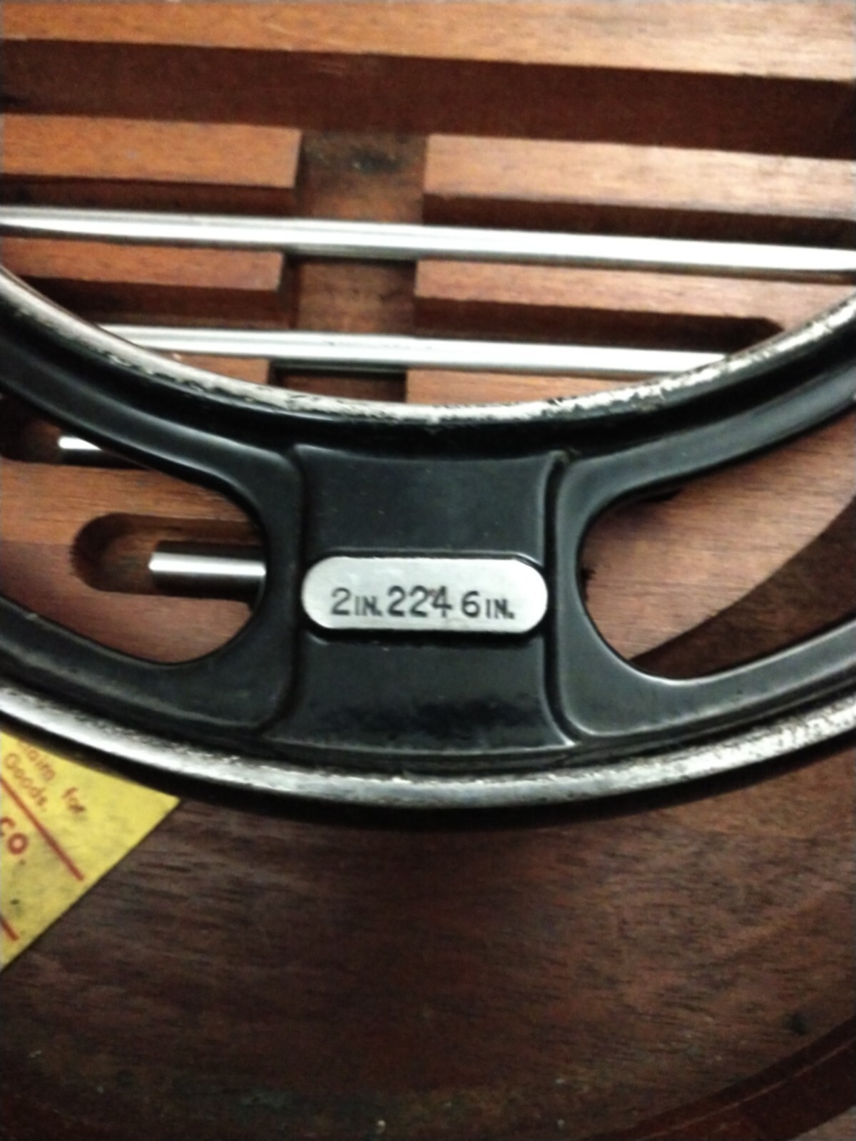 Starrett 224 A Interchangeable Anvil Outside Micrometer Set 2-6" .001" in case