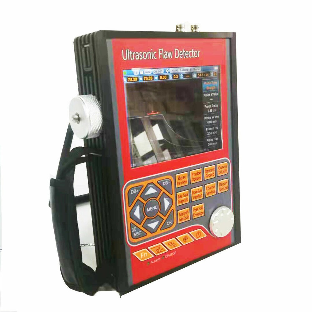 Digital Ultrasonic Flaw Detector with AWS D1.1. Peak Hold and Mark Function