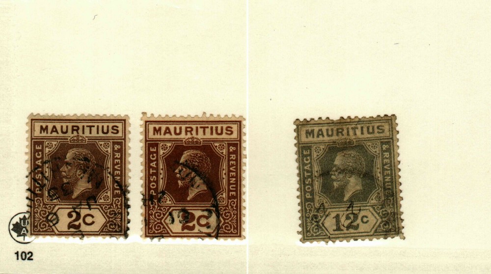 Mauritius #180 (2 copies), 188 used CV$23.50