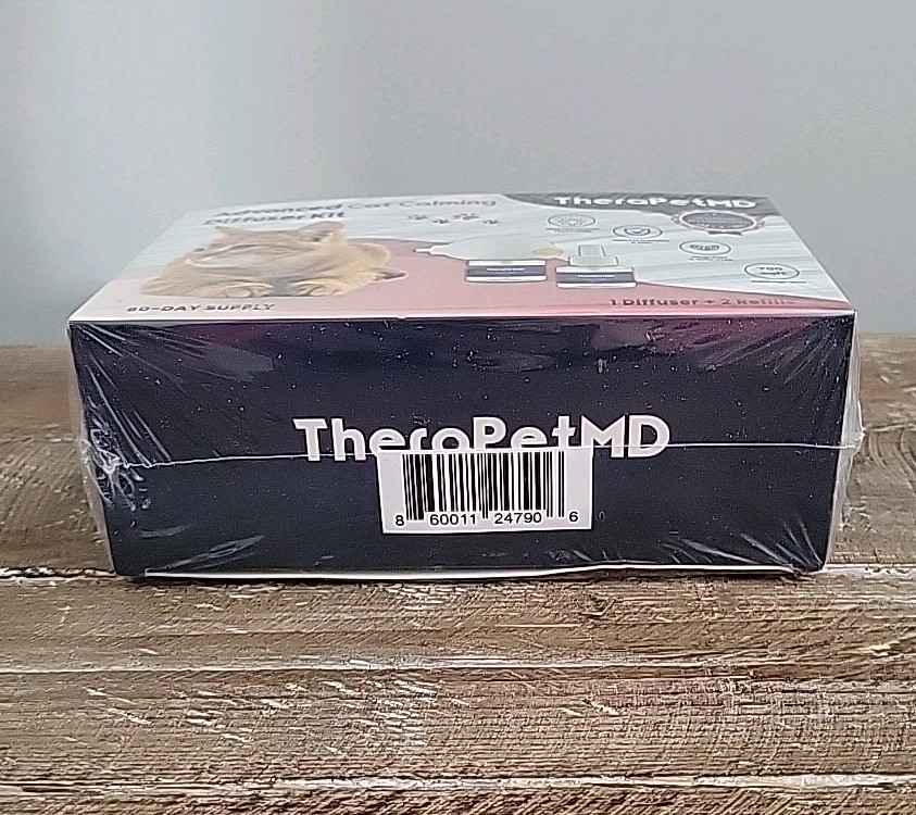 TheraPetMD Advanced Cat Calming Diffuser Kit 60 Day Supply 1 Diffuser 2 Refills