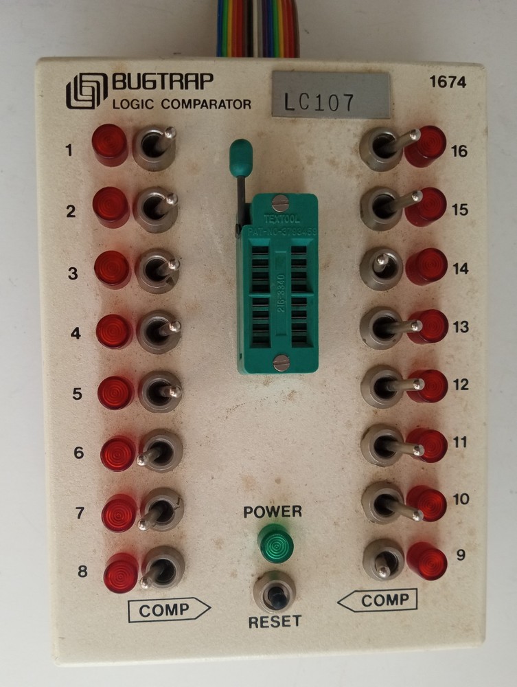 RARE BUGTRAP 1674 Logic Comparator. Free Shipping.