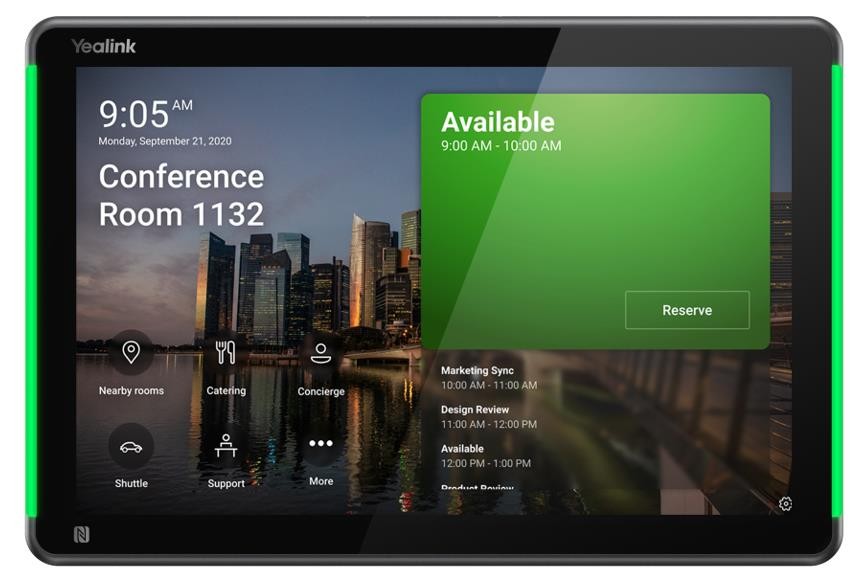 1303196 10-inch Room Scheduling Panel ROOMPANEL-PLUS-E2 UPC 841885125989
