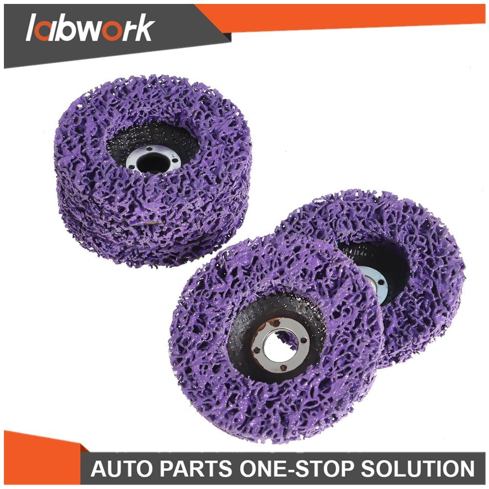 Labwork Strip Disc Wheel Paint Rust Removal Clean For Angle Grinder 30Pcs 4 Inch