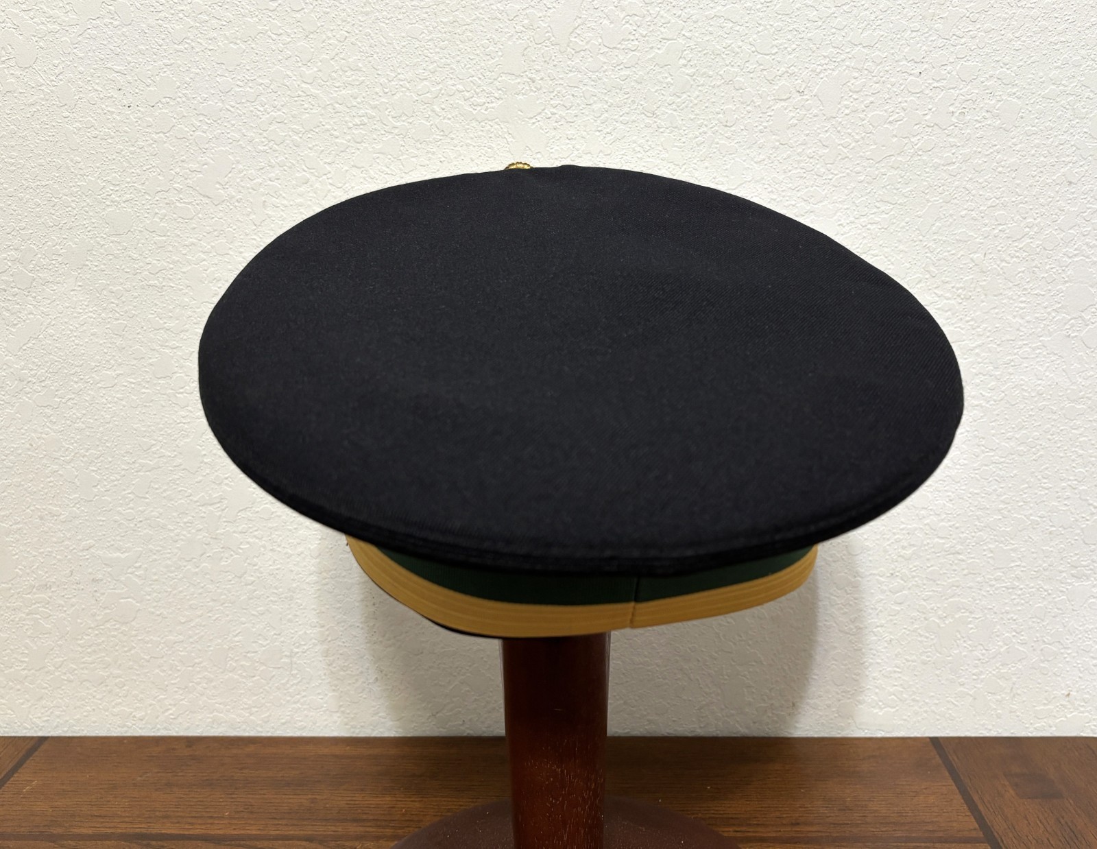 ORIGINAL US ARMY BLUE UNIFORM OFFICERS VISOR CAP - SPECIAL FORCES - COLONEL - XL