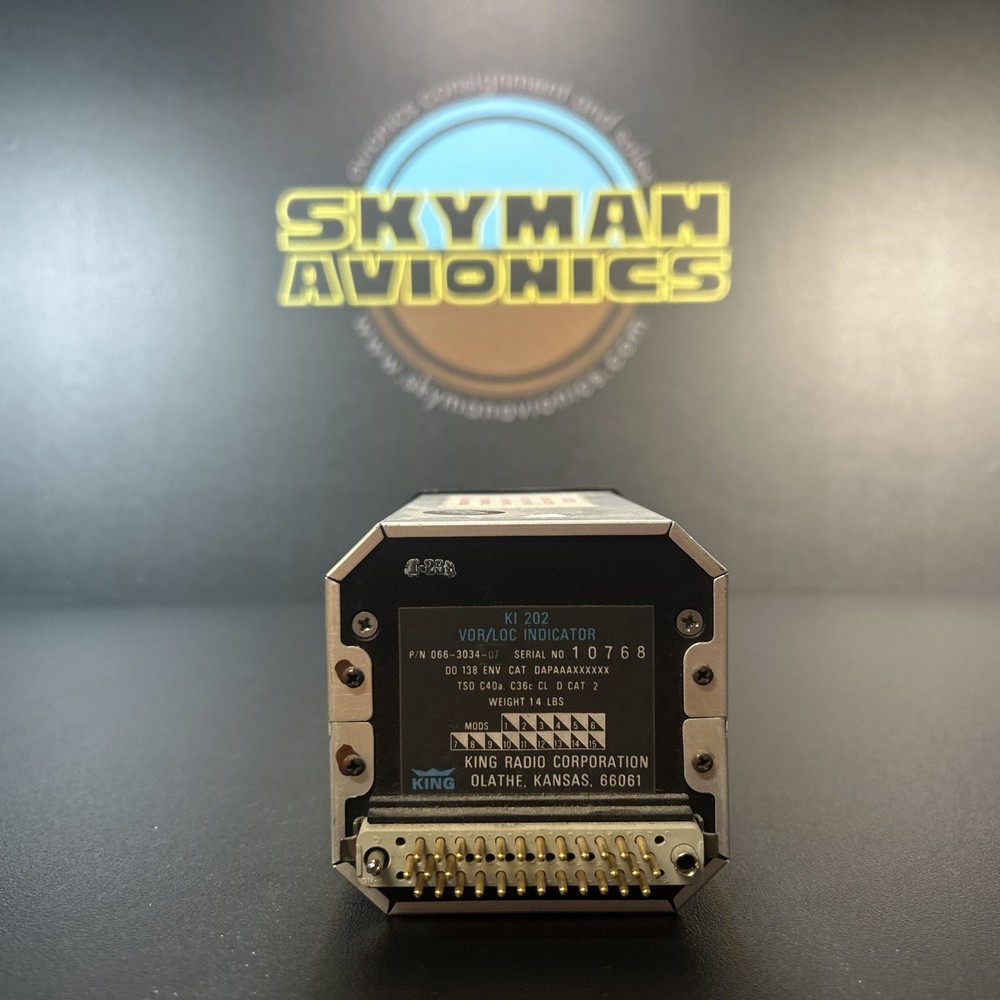 King KI 202 VOR/LOC Indicator - Unknown Condition