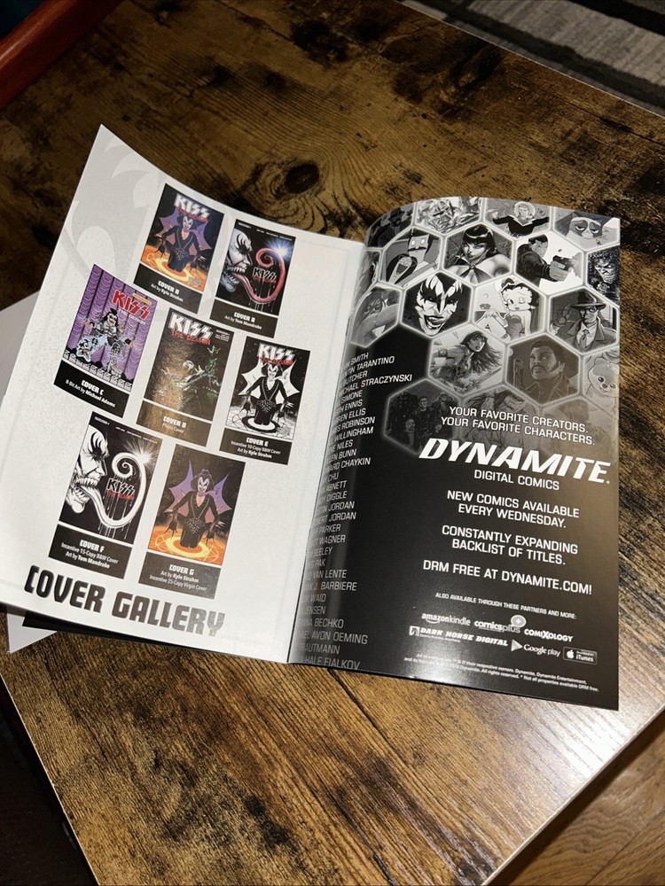 Dynamite Comics -KISS The Demon #2A Comic Book(2017) VF/NM_Bag/Board