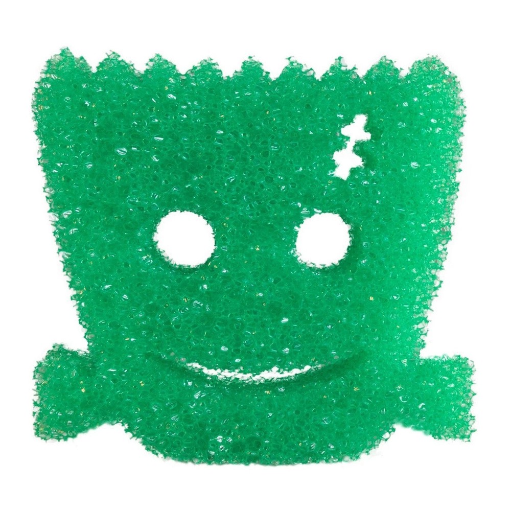 Scrub Daddy Halloween Edition Select-A-Shape Green Monster FlexTexture Scrubber