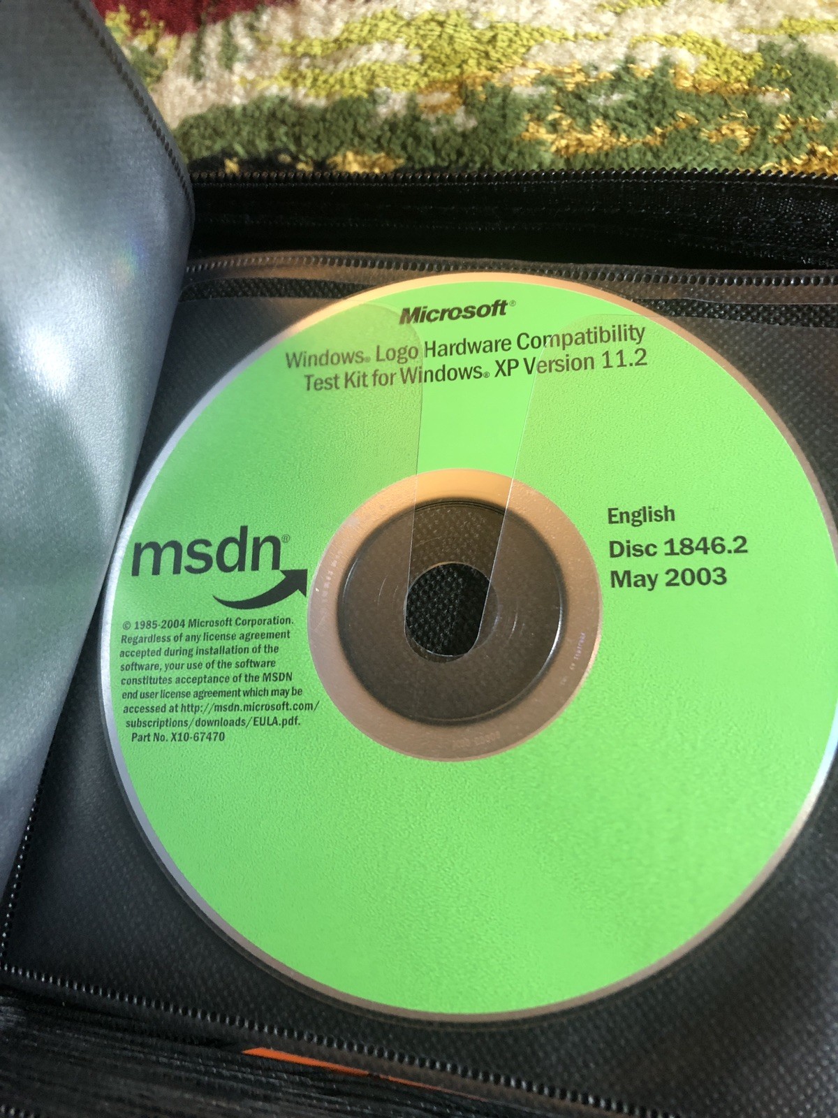 70 Microsoft Developer Network MSDN Discs Library 2001 to 2005 Bulk Lot Binder