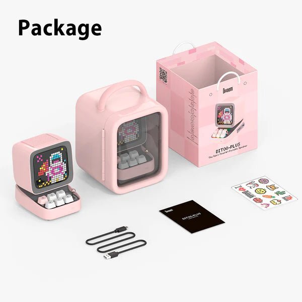 Divoom Ditoo Plus Retro Pixel Art Speaker & Alarm