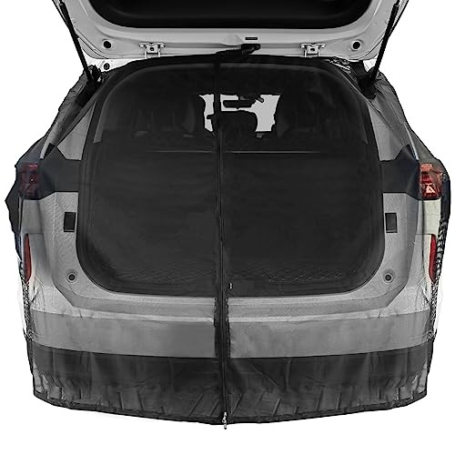 Tailgate Mesh Screen, Breathable Mesh Net for SUV MPV Ventilation Privacy
