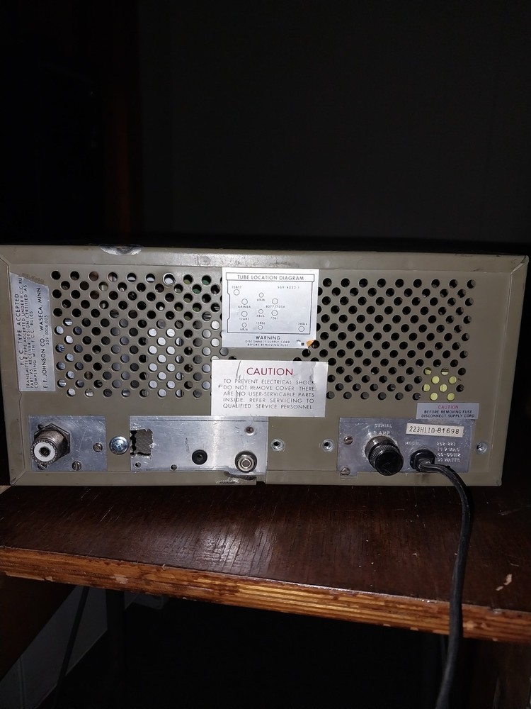 EF Johnson Messenger model Two Twenty Three (223) CB Radio Transceiver