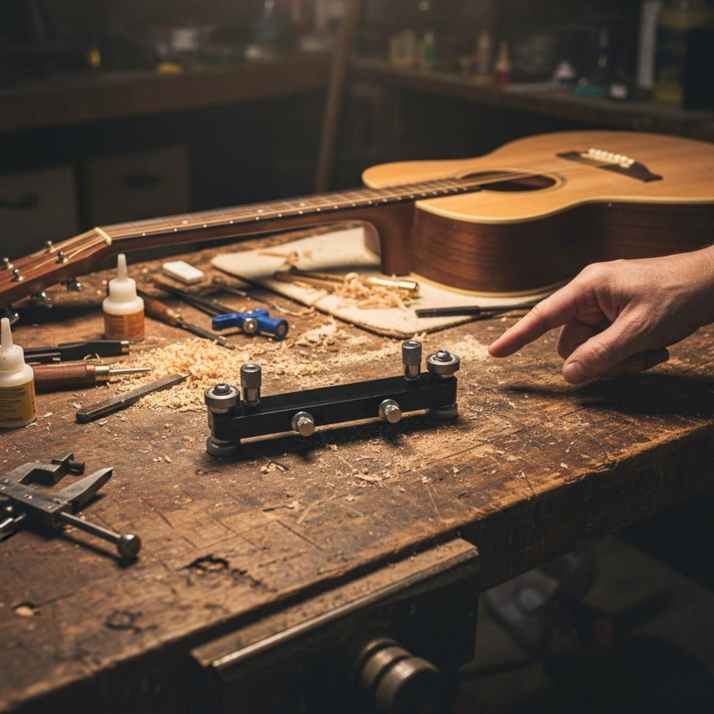 Guitar Nut Sander Versatile Compatibility Guitar Saddle Sander Easy to Use