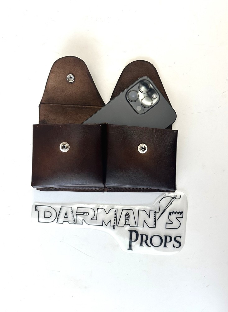 Mandalorian Cell Phone Holder Utility pouch - Dark Brown