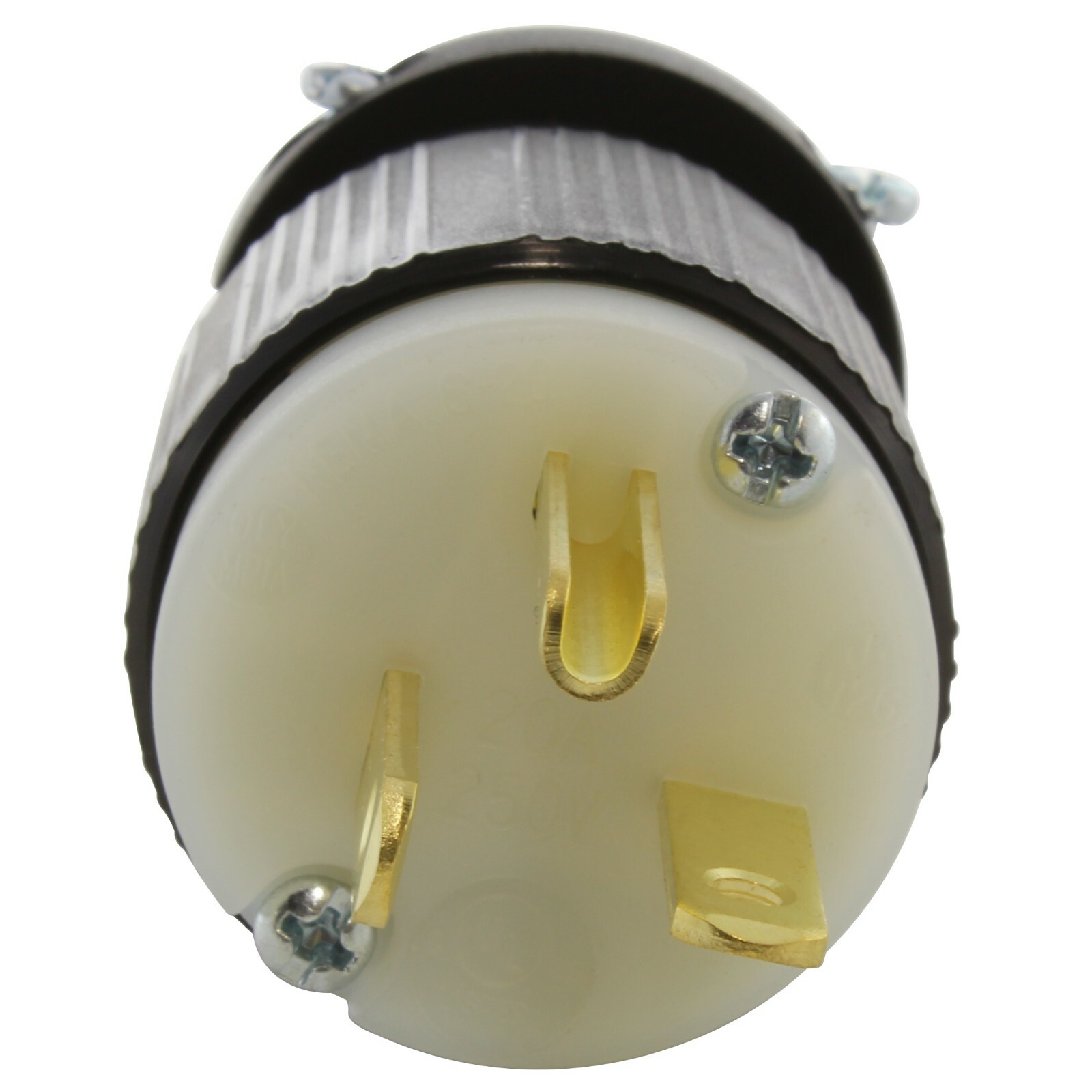 20A 250V NEMA 6-20P 3-Prong Straight Blade Male Plug Assembly by AC WORKS®