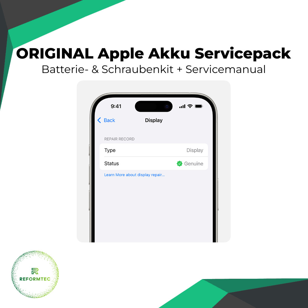 Genuine Apple Service Pack Battery - All Models From iPhone 12 - No Warning Message