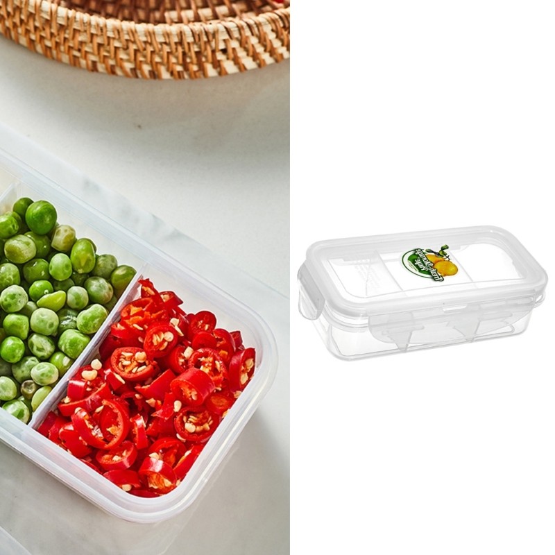 Efficient Plastic Keepers With Three Divisions Sealed Odor Prevention