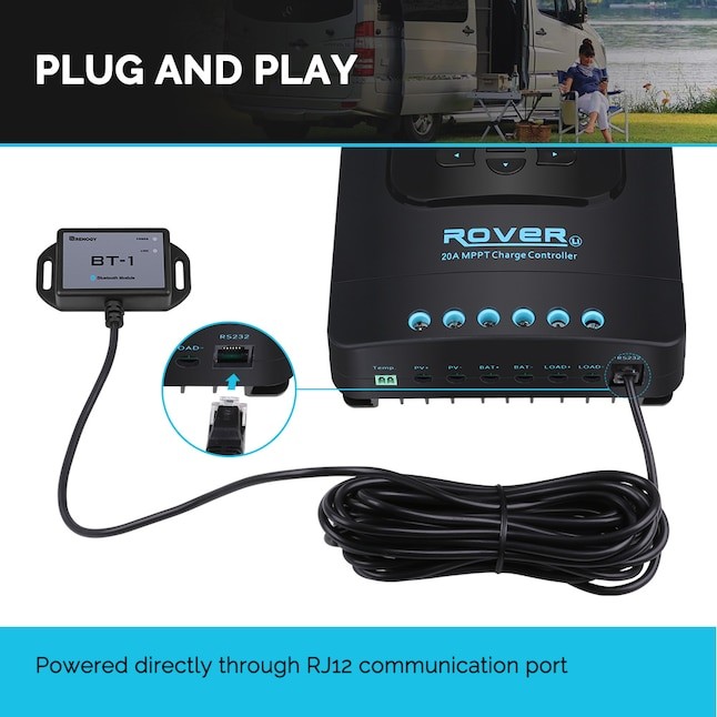 Renogy BT-1 Bluetooth Module for Charge Controller Wireless Monitor