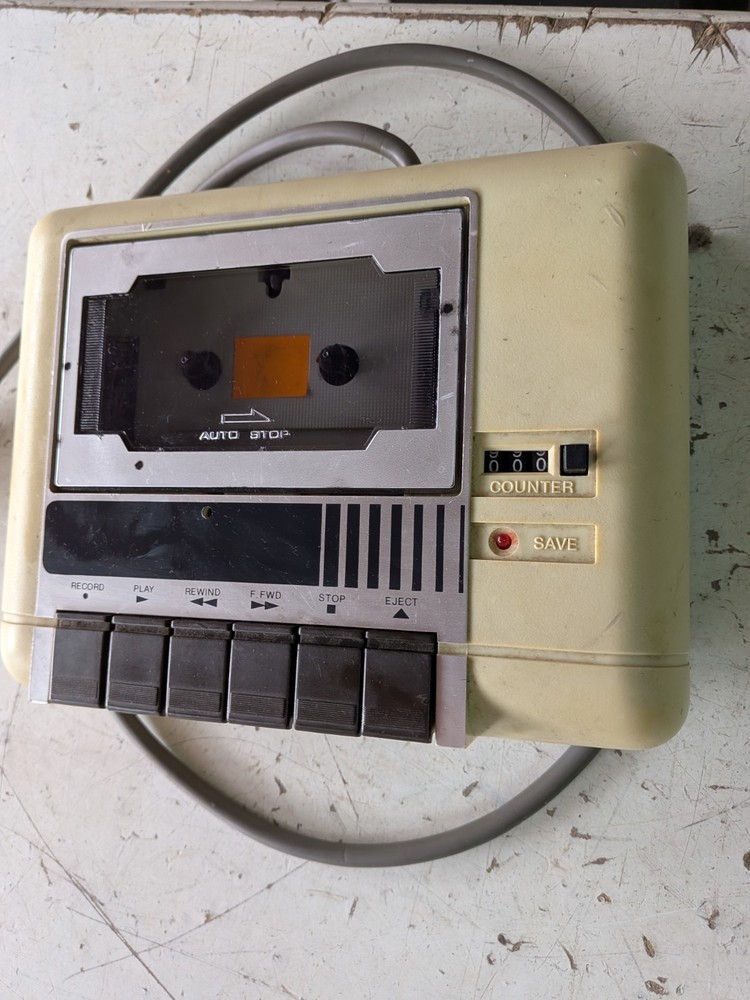 Commodore Unit For CBM 64/128 Datassette Made In Taiwan