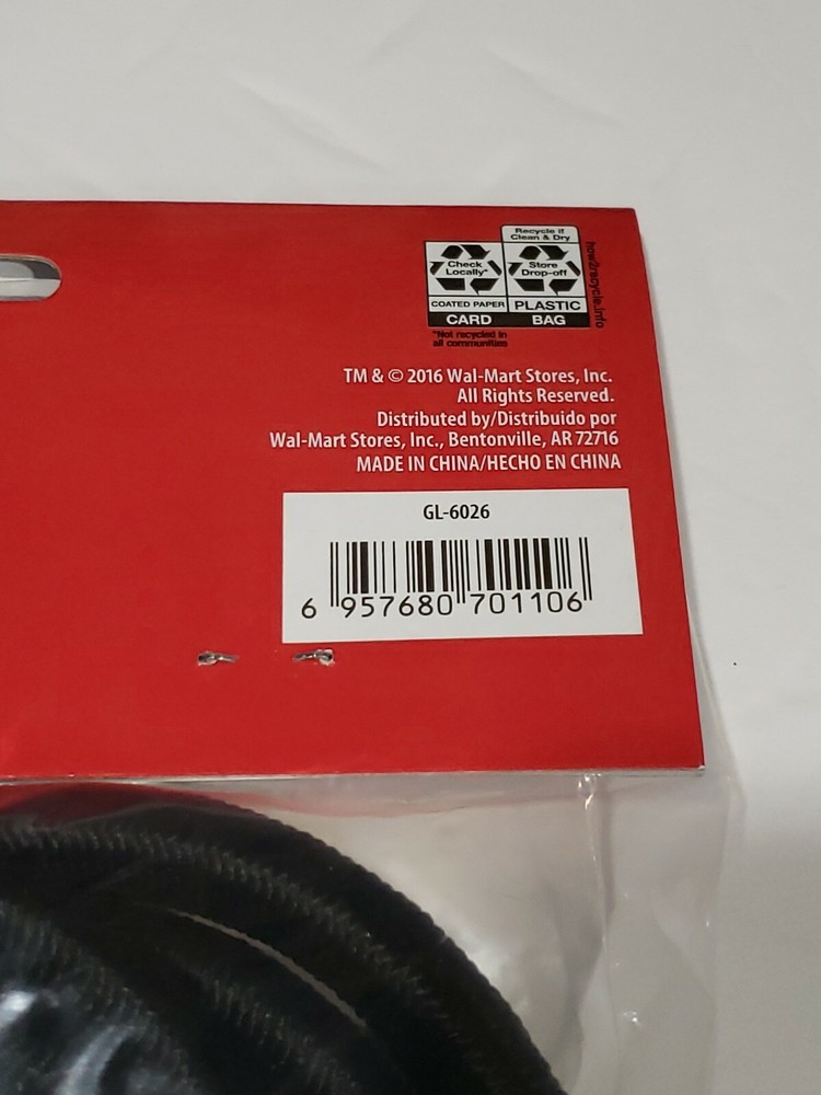 2 Pack Hyper Tough 48" Heavy Duty Bungee Cords Tie Downs