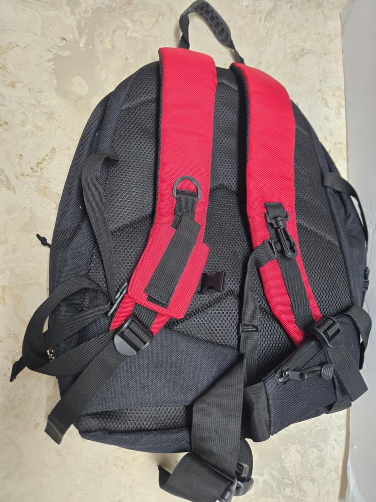Nissan Xterra Red And Black Backpack