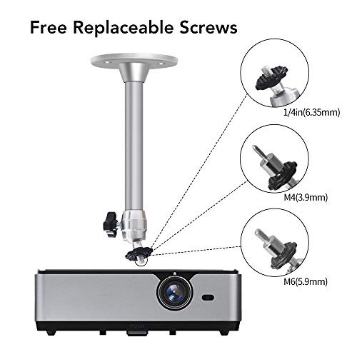 Drsn Mini Ceiling Projector Mount - for Projectors CCTV DVR Cameras -