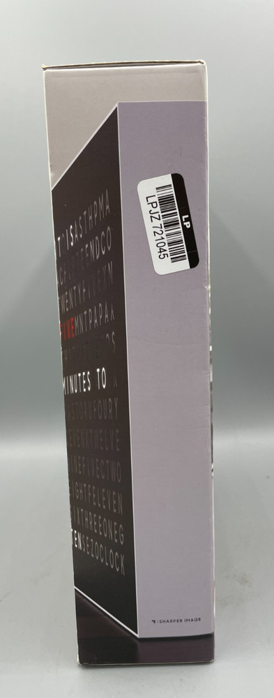 Sharper Image LED Word Clock Pro