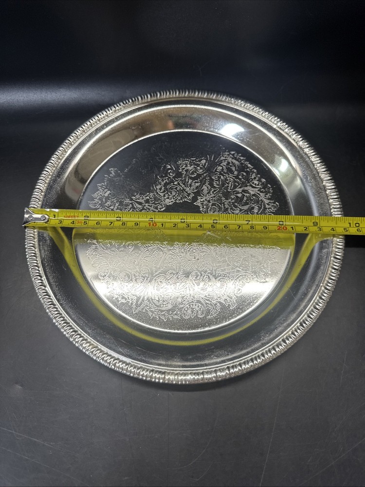 Tea Set Davco Silver Tea Pot/Creamer/ Sugar Bowl/Tray #1