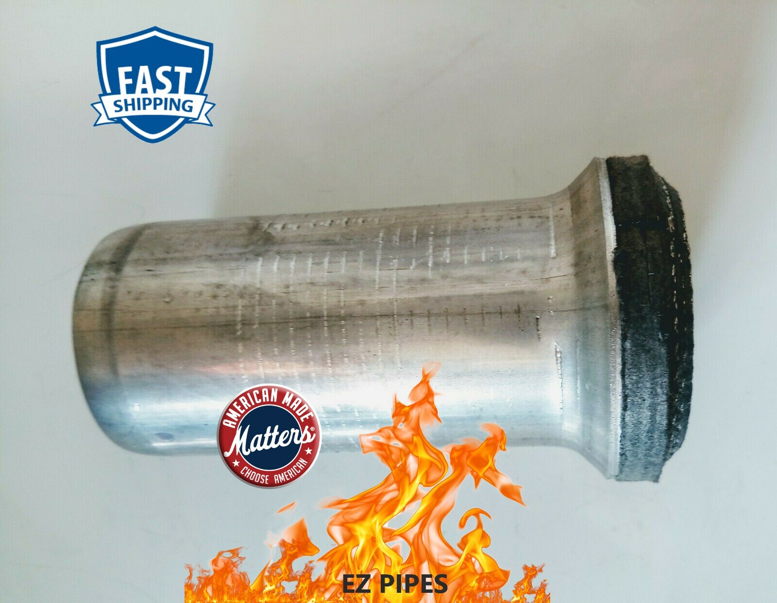 2.5" 2 1/2 Donut Gasket KIT with Exhaust Pipe Repair End Chevy GMC Ford SB BB