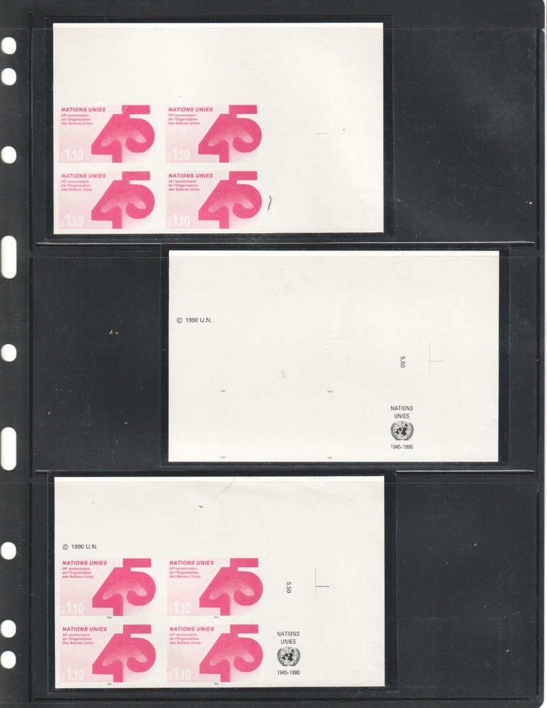 UNITED NATIONS GENEVA 1990 PROOF - 11653