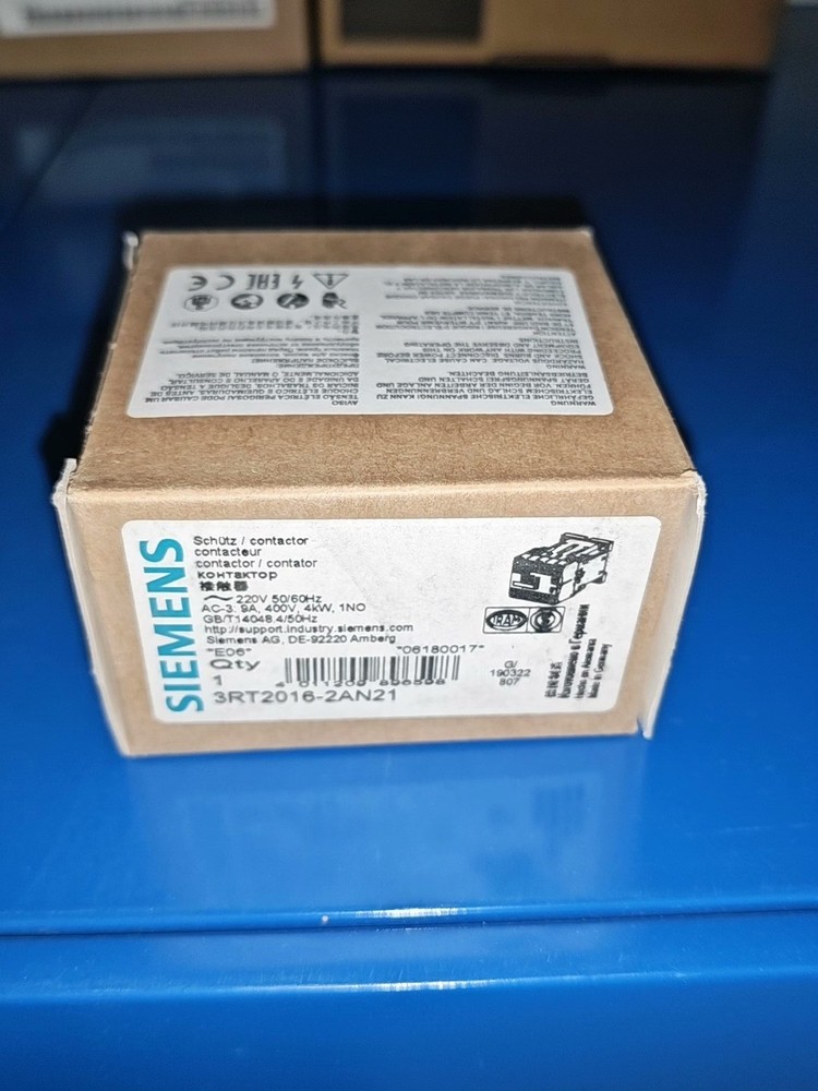 1PCS NEW 3RT2016-2AN21 Contactor SIEMENS
