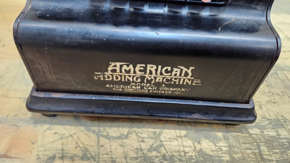 Vintage American Adding Machine American Can CO. MODEL 4