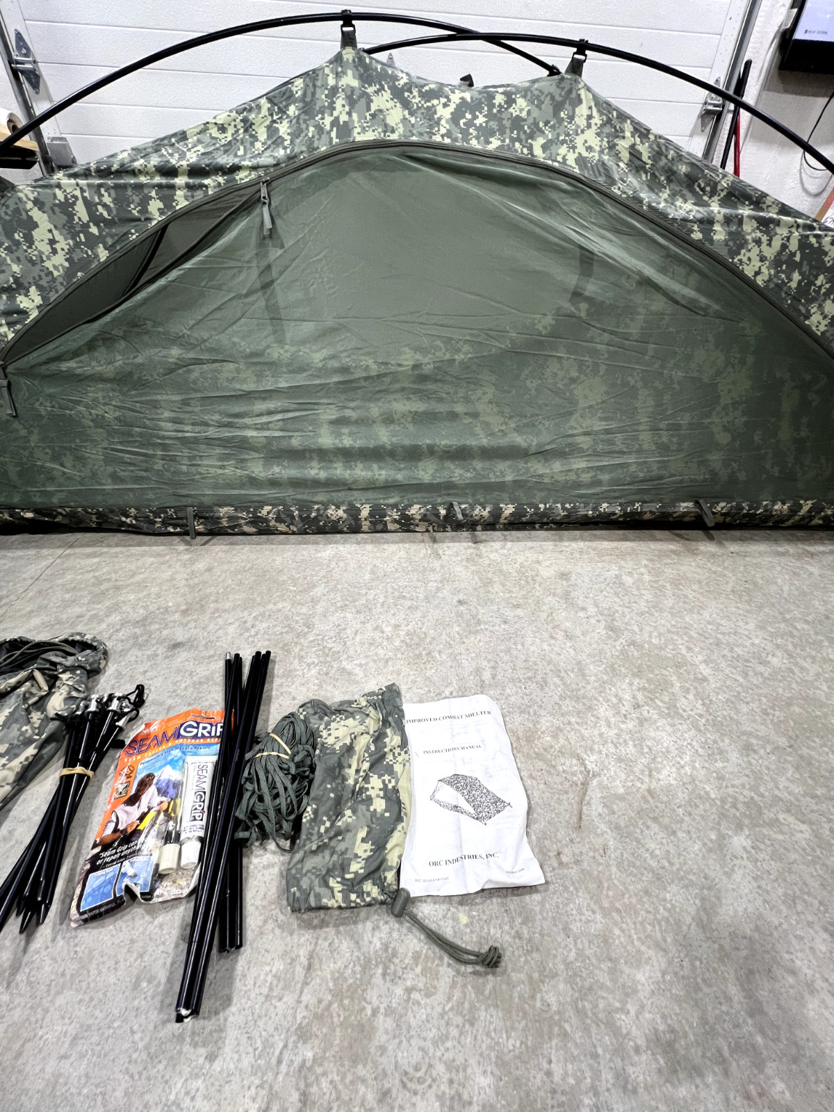 New US Military ACU Tent Combat Shelter System One-Person