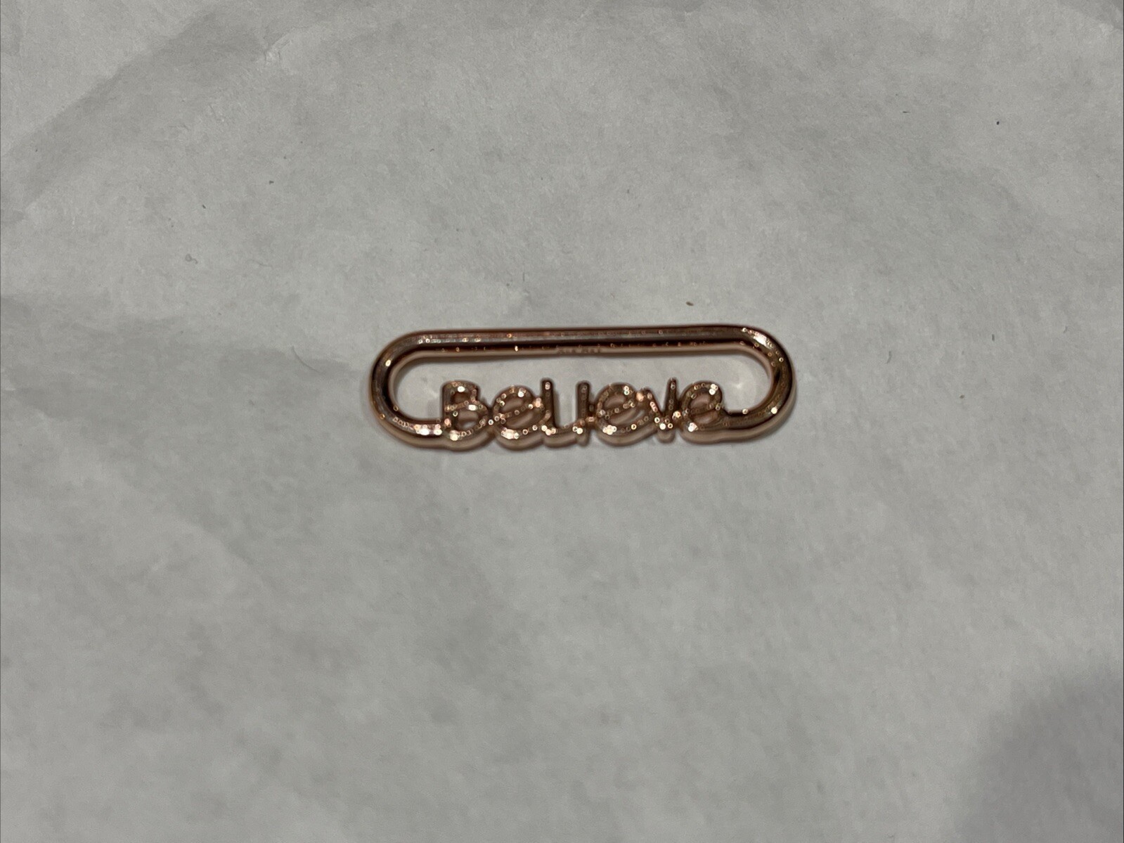 AUTHENTIC PANDORA ME Styling Believe Word Link 789667C00 NEW