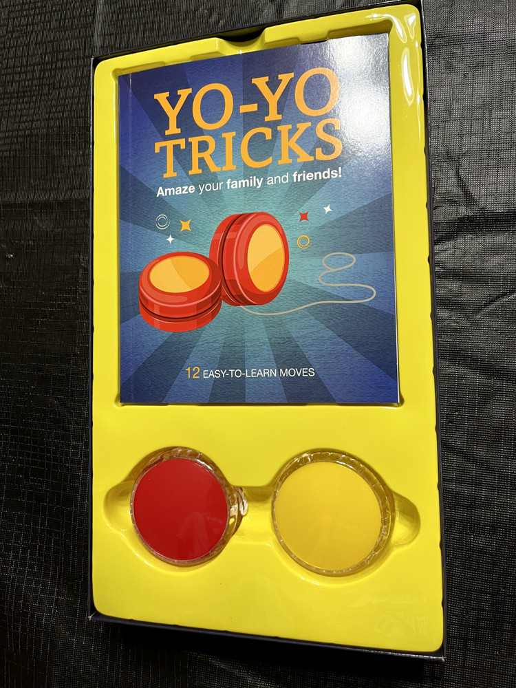 YO YO Tricks set includes 2 Yo-yos and Book with easy instructions