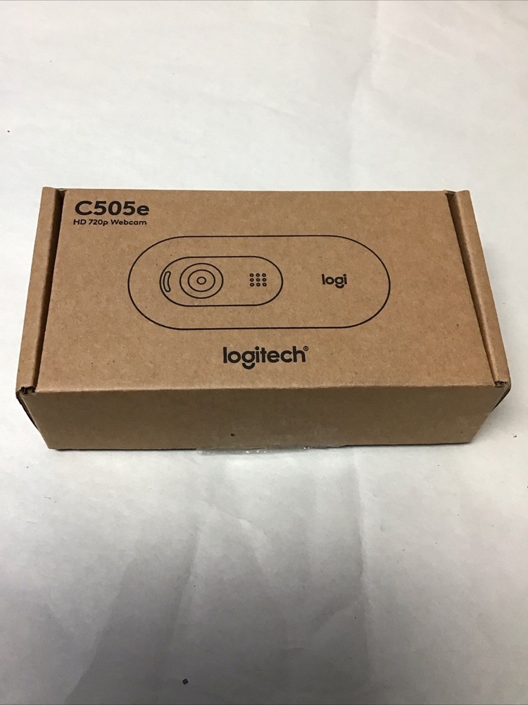 Logitech C505e HD 720P Webcam Black 960-00138 - Open Box