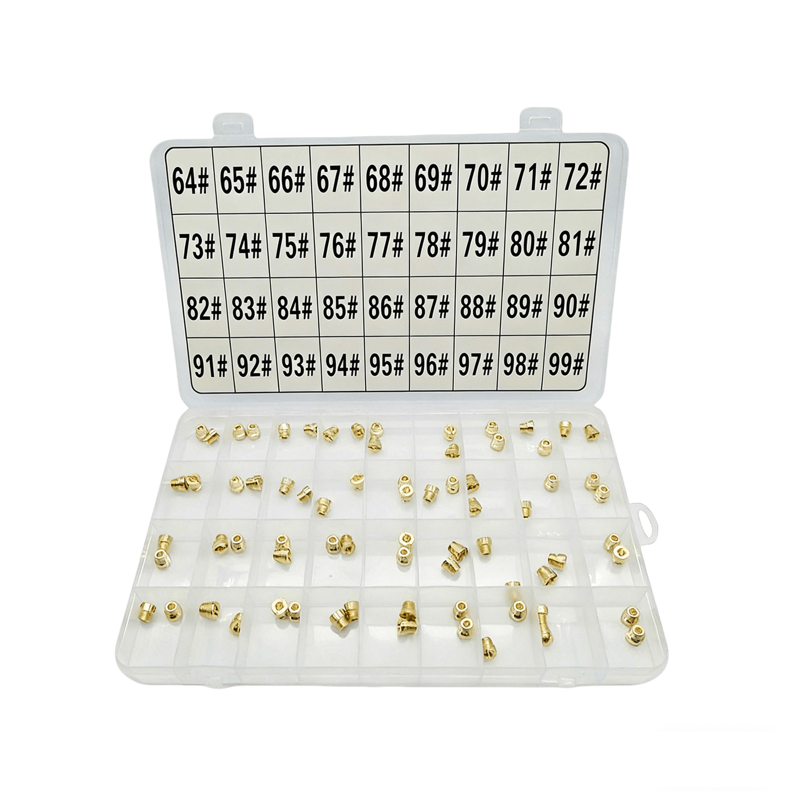 36-181 Main Jet Assortment Kit For holley 230 4150 4160 Carb Holley 36-181#64-99