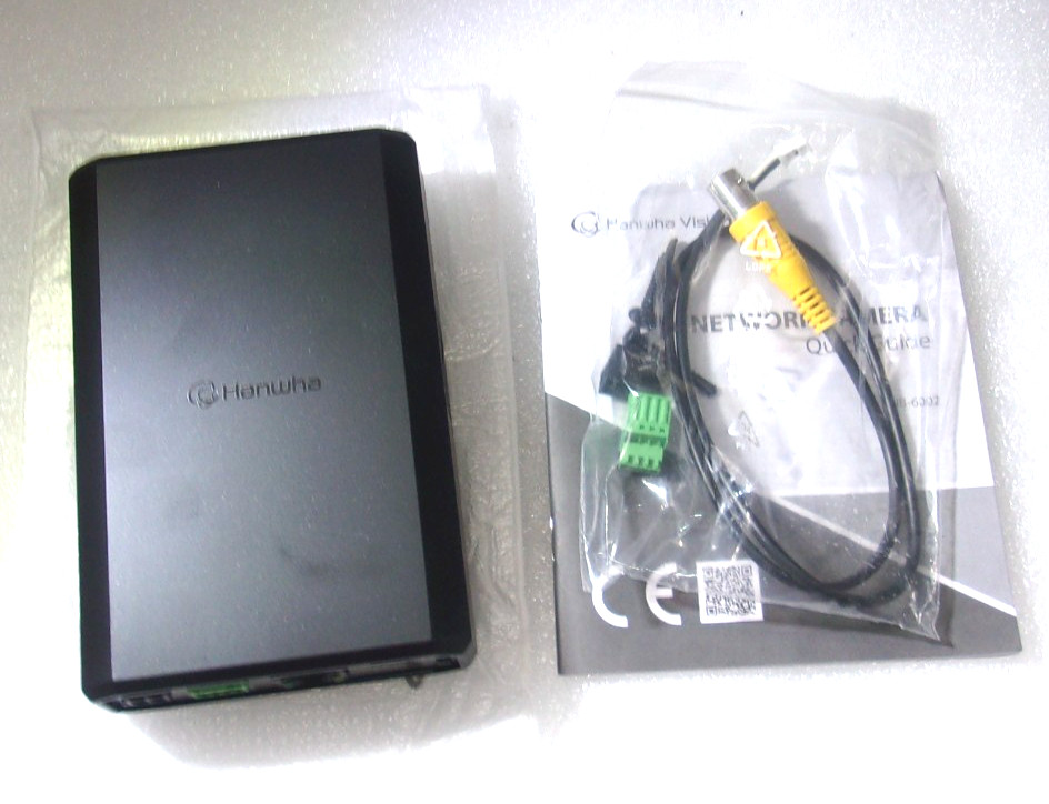 HANWHA VISION XNB-6002 Remote Head IP Camera Main Module 2MP Black