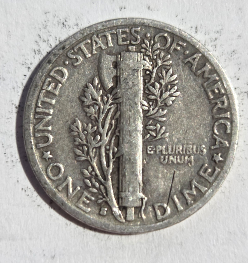 1938 S Mercury Dime