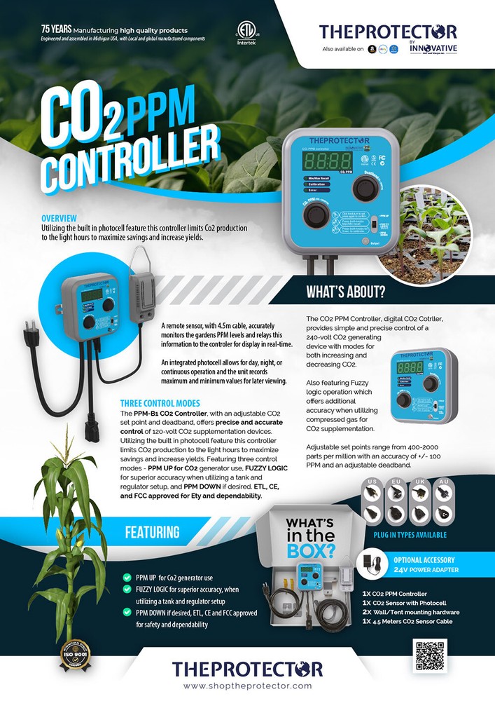 co2 controller, Controller CO2, controller, Co2 Generator control, Regulator