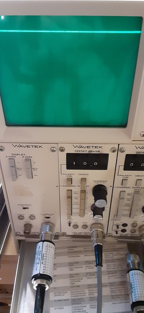 Scalar Network Analyzer COMPLETE with Detectors 1 MHz - 18 GHz TESTED Wavetek