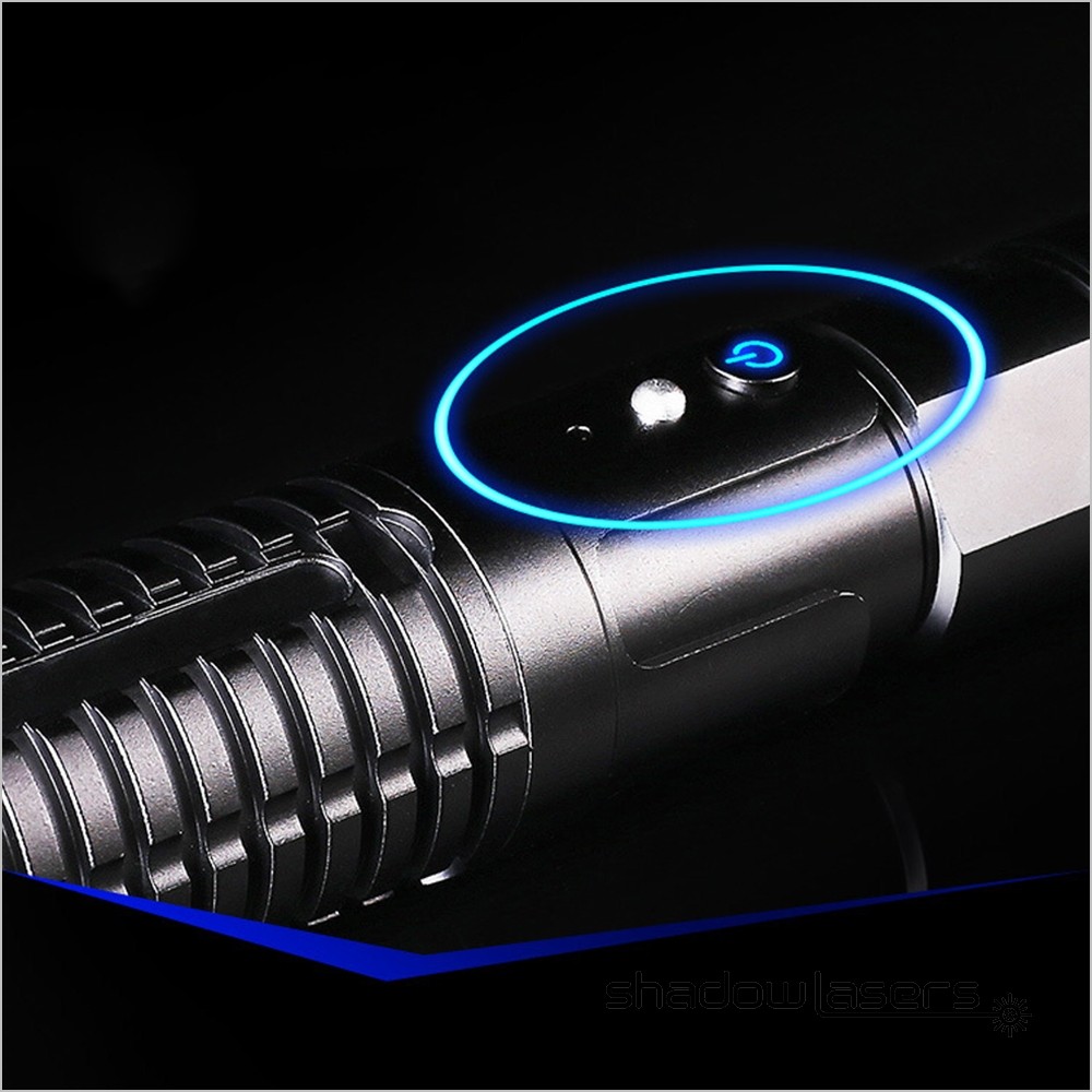 Adjustable Focus 520nm Laser Pointer Light Visible Beam Laser Flashight+Case