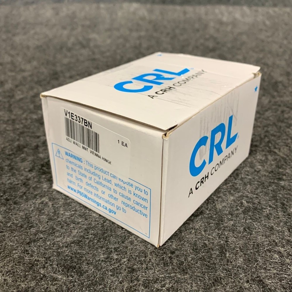 CRL Vienna Wall Mount Hinge V1E337BN