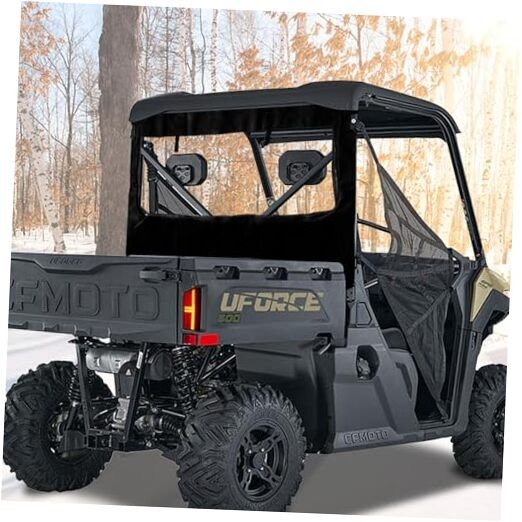 CFMOTO Uforce 600 Rear Windshield,Rear Window Compatible with CFMOTO Uforce