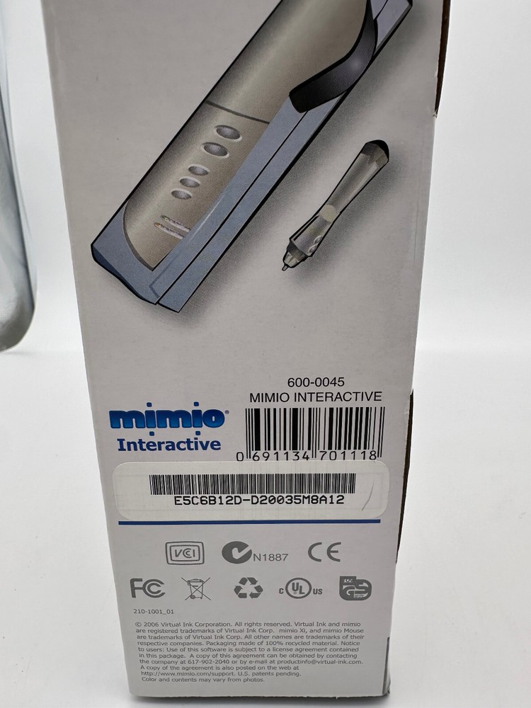 NEW! - Mimio Interactive & Capture Kit -Digital Whiteboard System Virtual Link