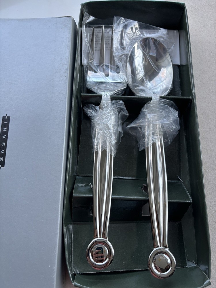 Sasaki ANELLI - 2 piece serving set NEW