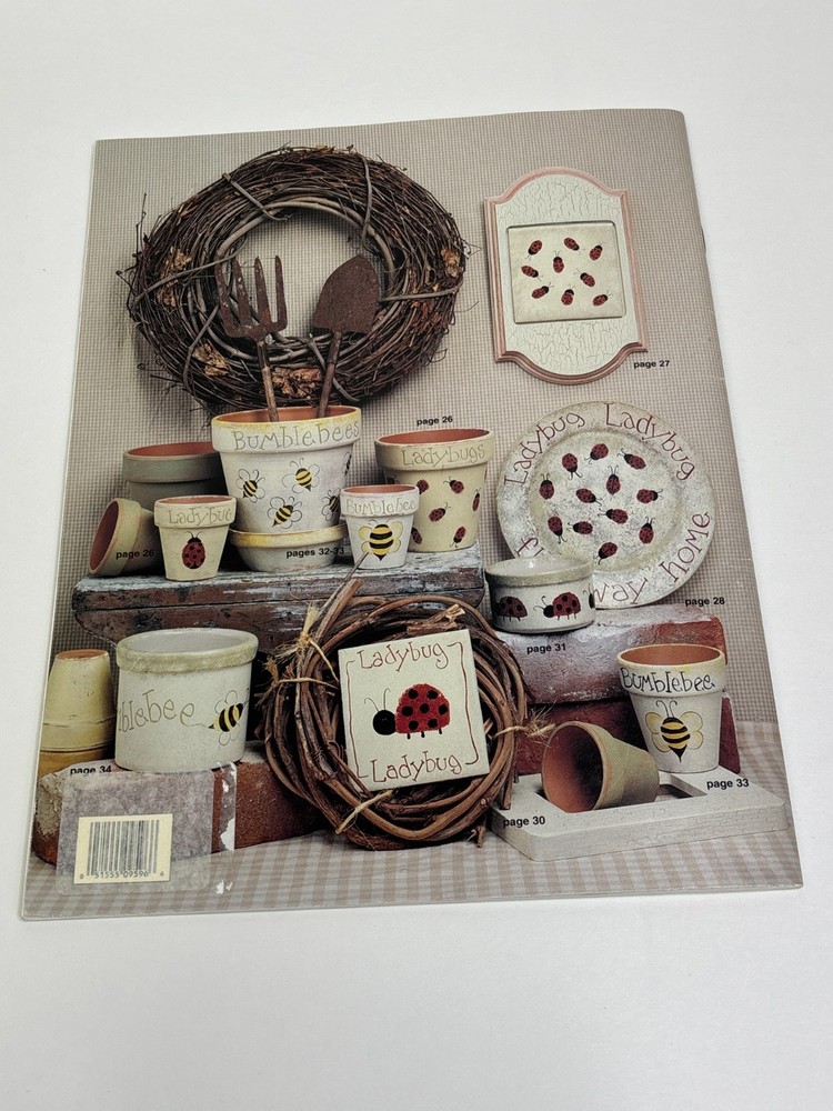 Grace Publications Glass Sampler 37 Projects Decorative Painting Pattern Booklet